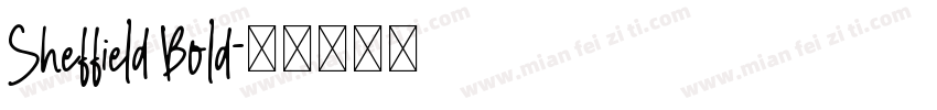 Sheffield Bold字体转换